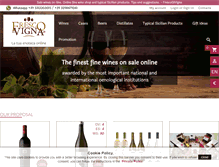 Tablet Screenshot of frescodivigna.com